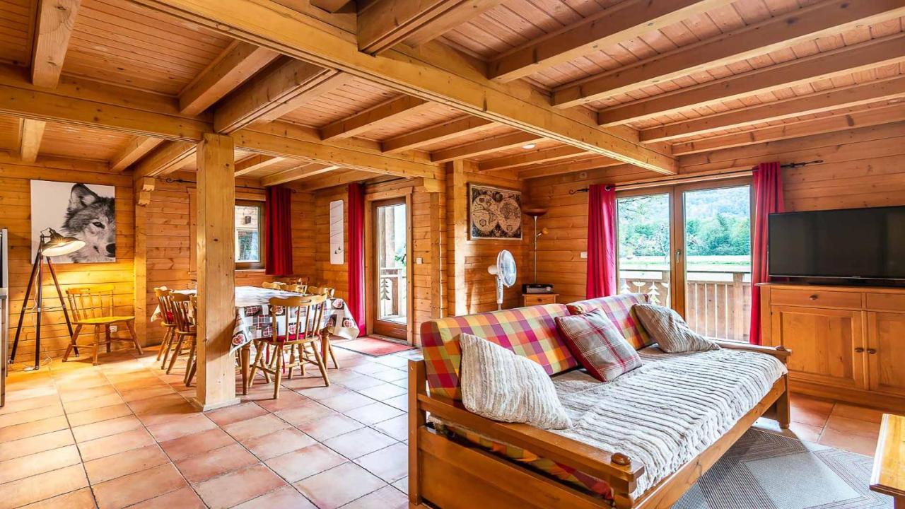 Bois de Champelle- 94 Magnifique Chalet-10 pers Morillon Extérieur photo