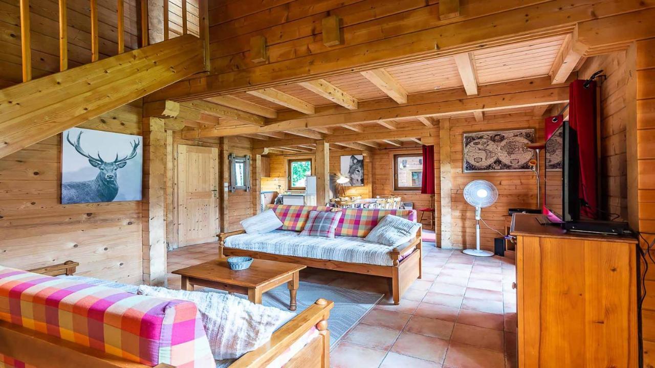 Bois de Champelle- 94 Magnifique Chalet-10 pers Morillon Extérieur photo